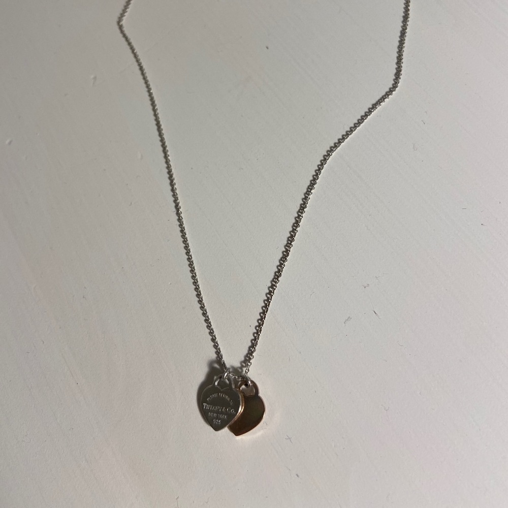 double heart pendant